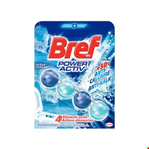 خوشبو کننده برف توپی مناسب توالت فرنگی با رایحه اقیانوس 4 تایی Bref