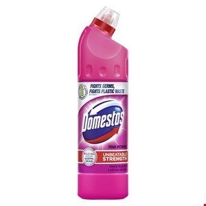 مایع جرمگیر و سفیدکننده دامستوس صورتی ترکیه مدل Domestos Pink Power