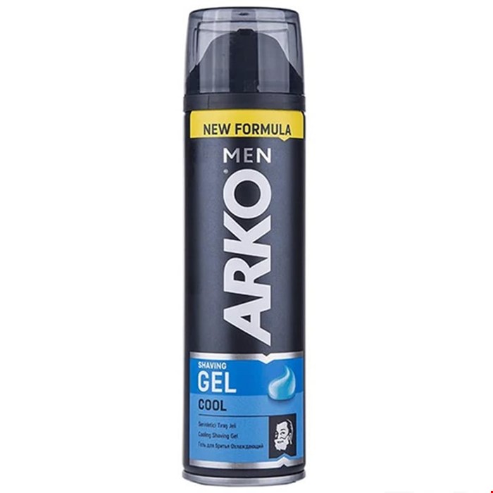 ژل اصلاح آرکو من 200 میل مدل خنک کننده ARKO cool