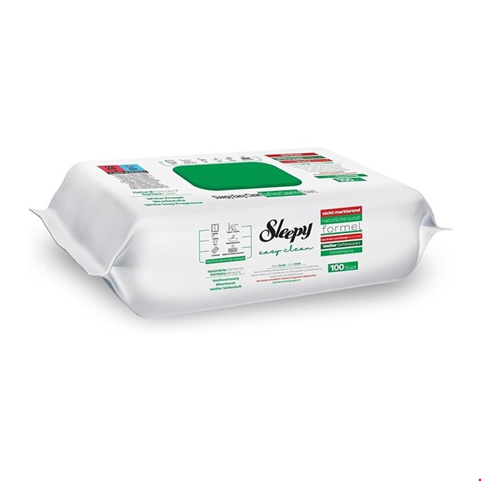 دستمال مرطوب سطوح اسلیپی بسته 100 عددی sleepy