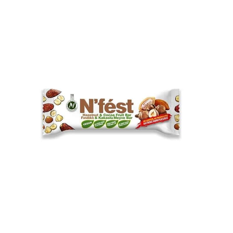 Hazelnut & Cocoa Fruit Bar