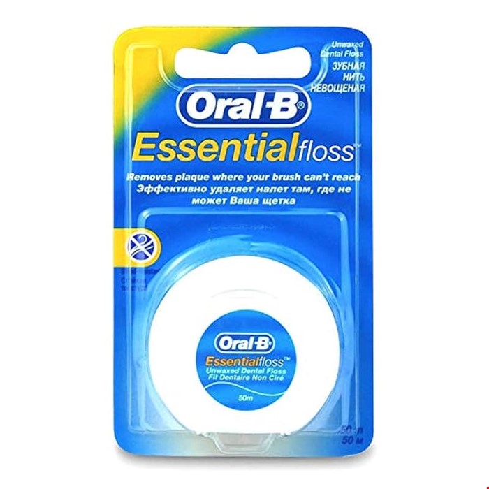 نخ دندان اورال بی مدل Oral-B essential floss