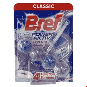 خوشبو کننده برف توپی مناسب توالت فرنگی با رایحه اسطوخودوس 4 تایی Bref