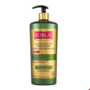 شامپو بیوبلاس ضد ریزش موهای خشک 1000 میل مدل  BIOBLAS phytokeratin