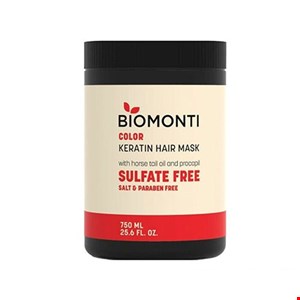 ماسک موی بیومونتی بدون سولفات موهای رنگ شده حجم 750 میل BIOMONTI COLOR
