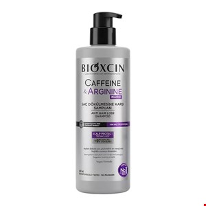 شامپو بیوکسین ضد ریزش و محرک رشد مو حاوی کافئین و آرژینین حجم 500 میل BIOXCIN 