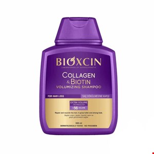 شامپو ضد ریزش مو بیوکسین مدل کلاژن و بیوتین مناسب حجم دهنده 300 میل مدل Bioxcin Collagen  Biotin