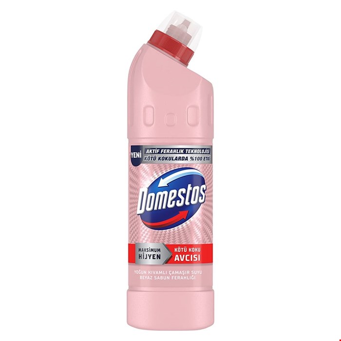 مایع جرمگیر و سفیدکننده دامستوس صورتی ترکیه مدل Domestos Kötü Koku