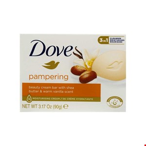 صابون داو کرمی شی باتر و و وانیل 90گرم Dove