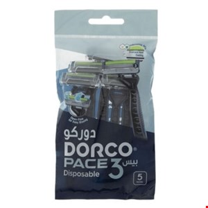 خودتراش ژیلت دورکو 3 تیغ 5 عددی پفکی DORCO