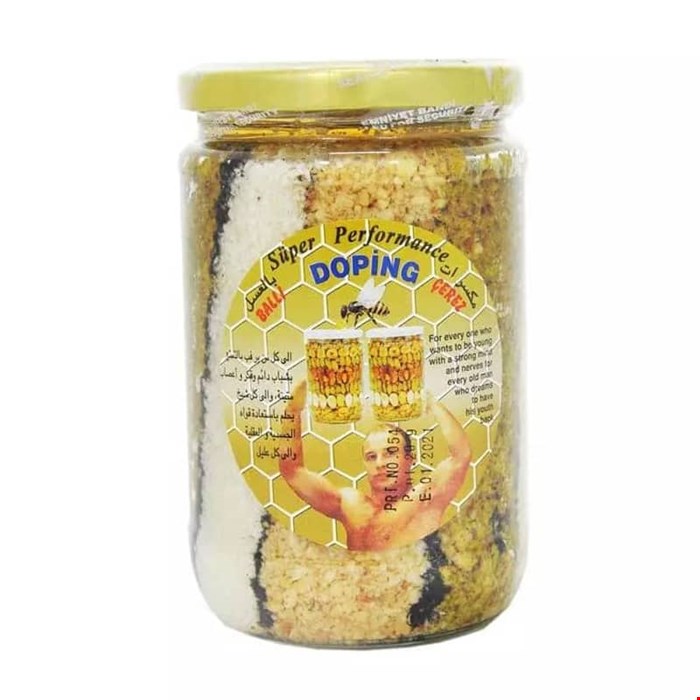 معجون مغز آجیل و عسل دوپینگ مدل ریز doping 