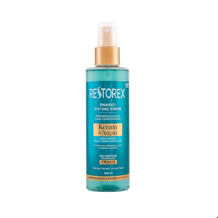 اسپری دوفاز مو رستورکس مدل کراتين آرگان Restorex 