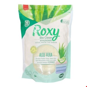 پودر صابون ماشین لباسشویی و دستی رکسی با عصاره آلوئه ورا 800 گرم ROXY