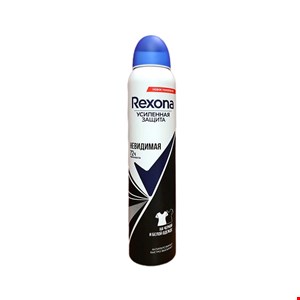 اسپری رکسونا زنانه روسی 72 ساعته 200 میلی Rexona НЕВИДИМАЯ