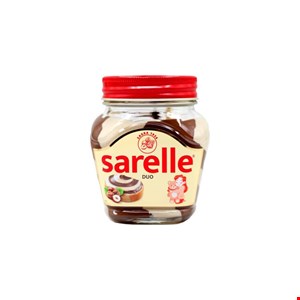 شکلات صبحانه دو رنگ فندقی سارلا 350 گرم sarelle 