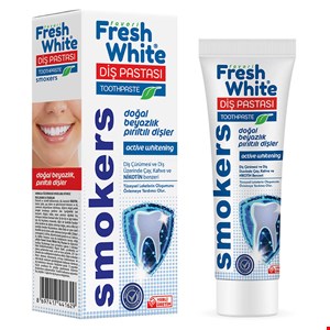 خمیر دندان وایت فرش مخصوص افراد سیگاری fresh white smokers