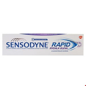 خمیر دندان سنسوداین مدل SENSODYNE RAPiD RYCHLA ULEVA 
