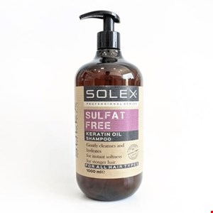 شامپو بدون سولفات سولکس حاوی کراتین 1000 میل SOLEX