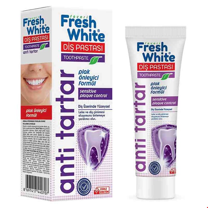 خمیر دندان فرش وایت ضد جرم fresh white