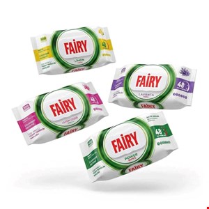 دستمال مرطوب چندمنظوره سطوح فیری 1 بسته Fairy