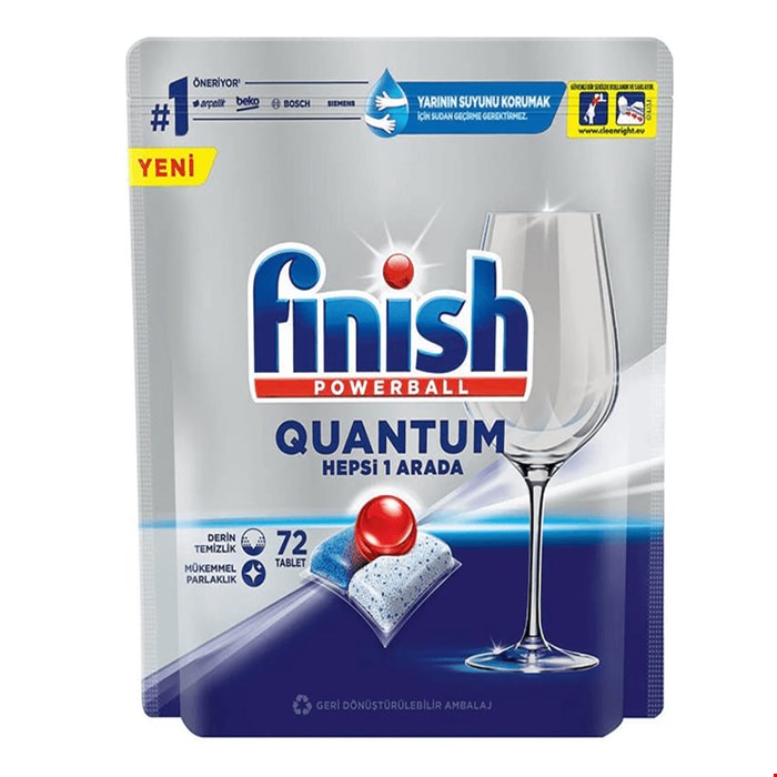 قرص ماشین ظرفشویی فینیش 72 عددی Finish