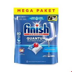 قرص ماشین ظرفشویی فینیش کوانتوم 80 عددی Finish QUANTUM