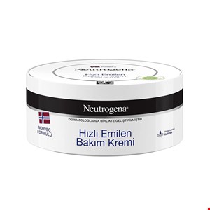 کرم مرطوب کننده نوتروژینا 200 میل مدل Neutrogena Hizli Emilen Bakim Kremi 