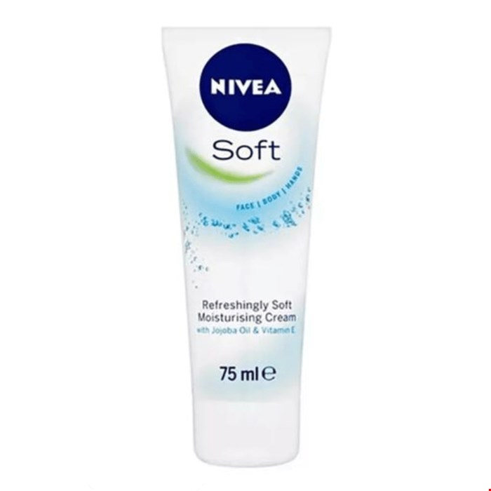 کرم مرطوب کننده نیوا سافت تیوپی 75 میل Nivea Soft 