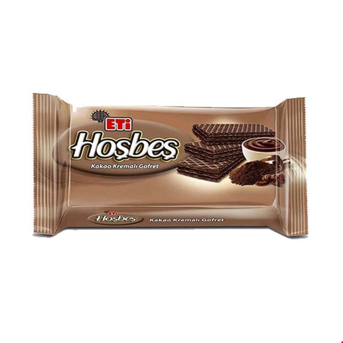 ویفر شکلاتی هوش بش کاکائو اتی 40 گرم Eti Hosbes