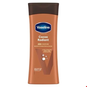 لوسیون بدن وازلین مدل کاکائو 200 میل Vaseline Cocoa Radiant 