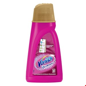 مایع لکه بر لباس ونیش مناسب لباس های رنگی مدل Vanish Oxi Action 