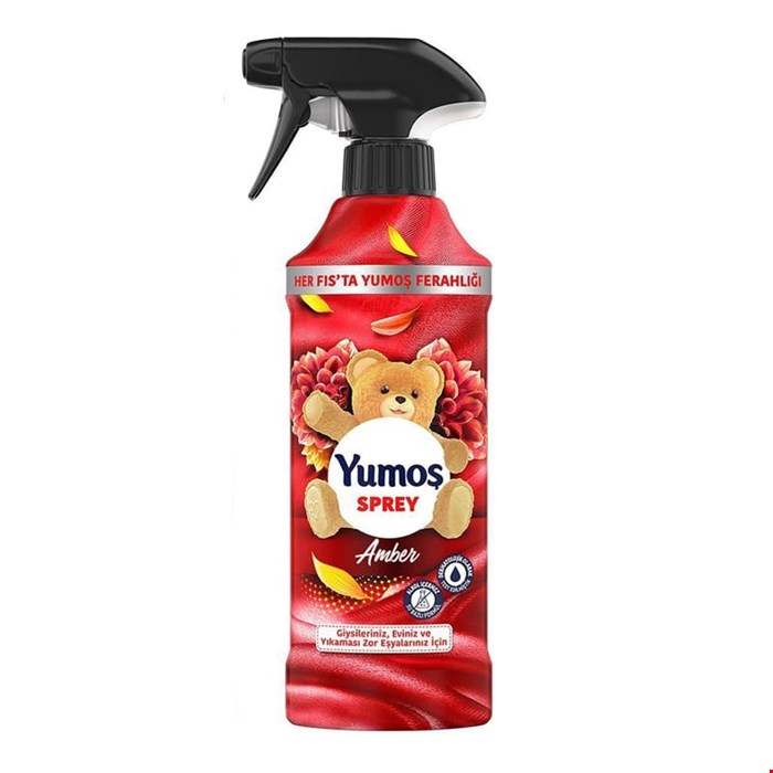 اسپری خوشبو کننده یوموش مدل رایحه گل کهربا Yumos